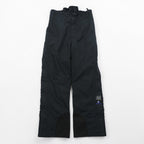 Lafuma 90s GORE-TEX Outdoor Overpants M Black Waterproof Drawcord Made in Hungary