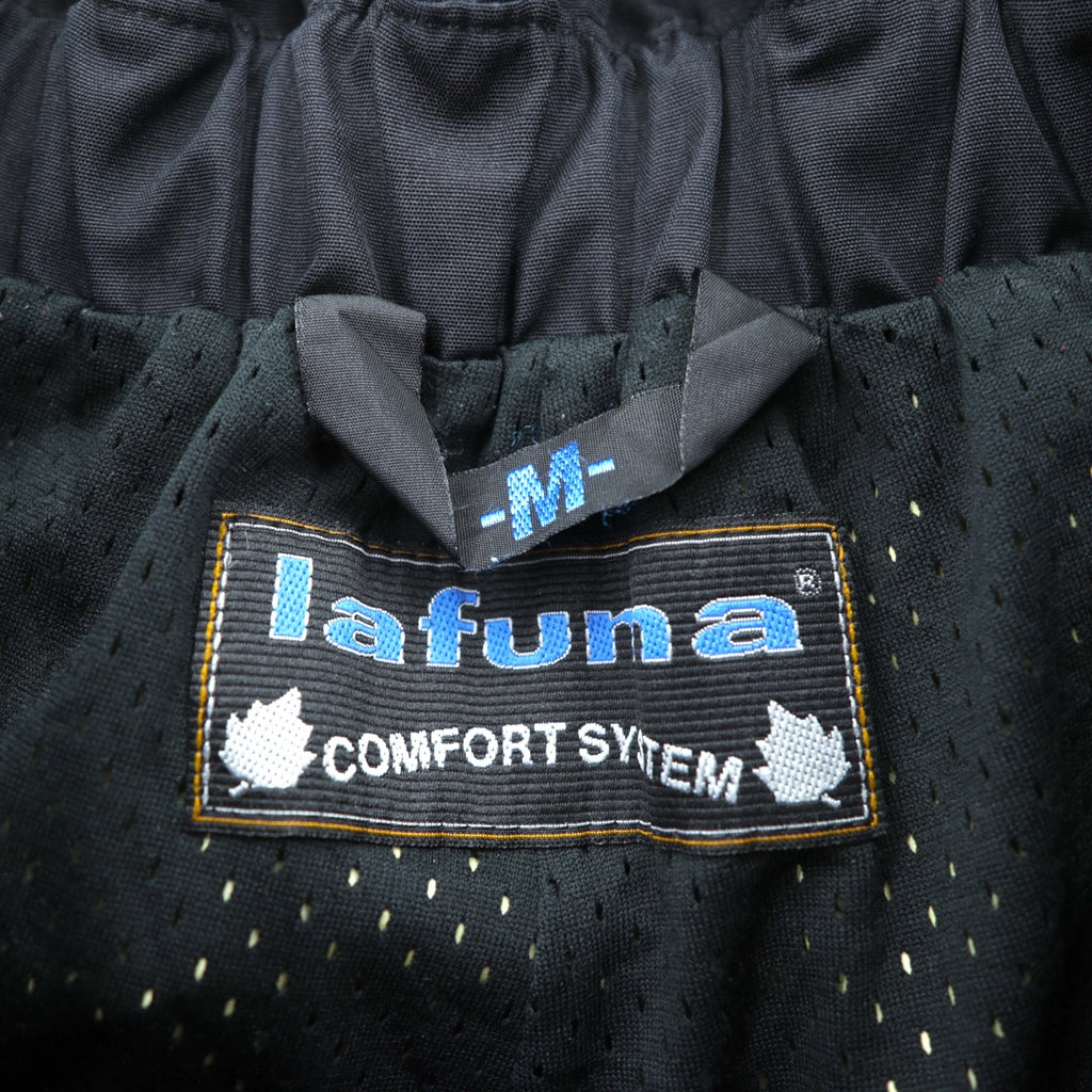 Lafuma 90s GORE-TEX Outdoor Overpants M Black Waterproof Drawcord Made in Hungary
