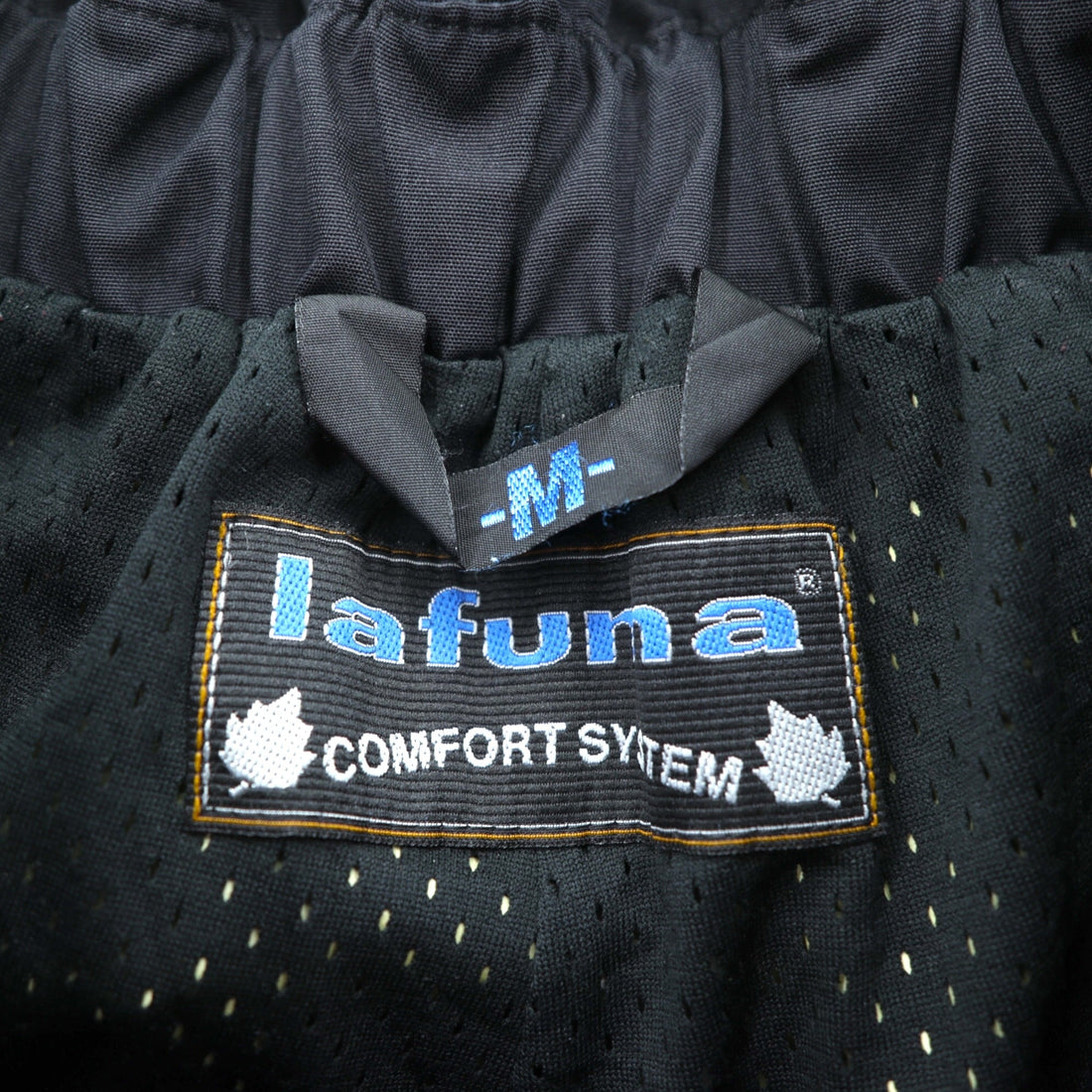 Lafuma 90s GORE-TEX Outdoor Overpants M Black Waterproof Drawcord Made in Hungary