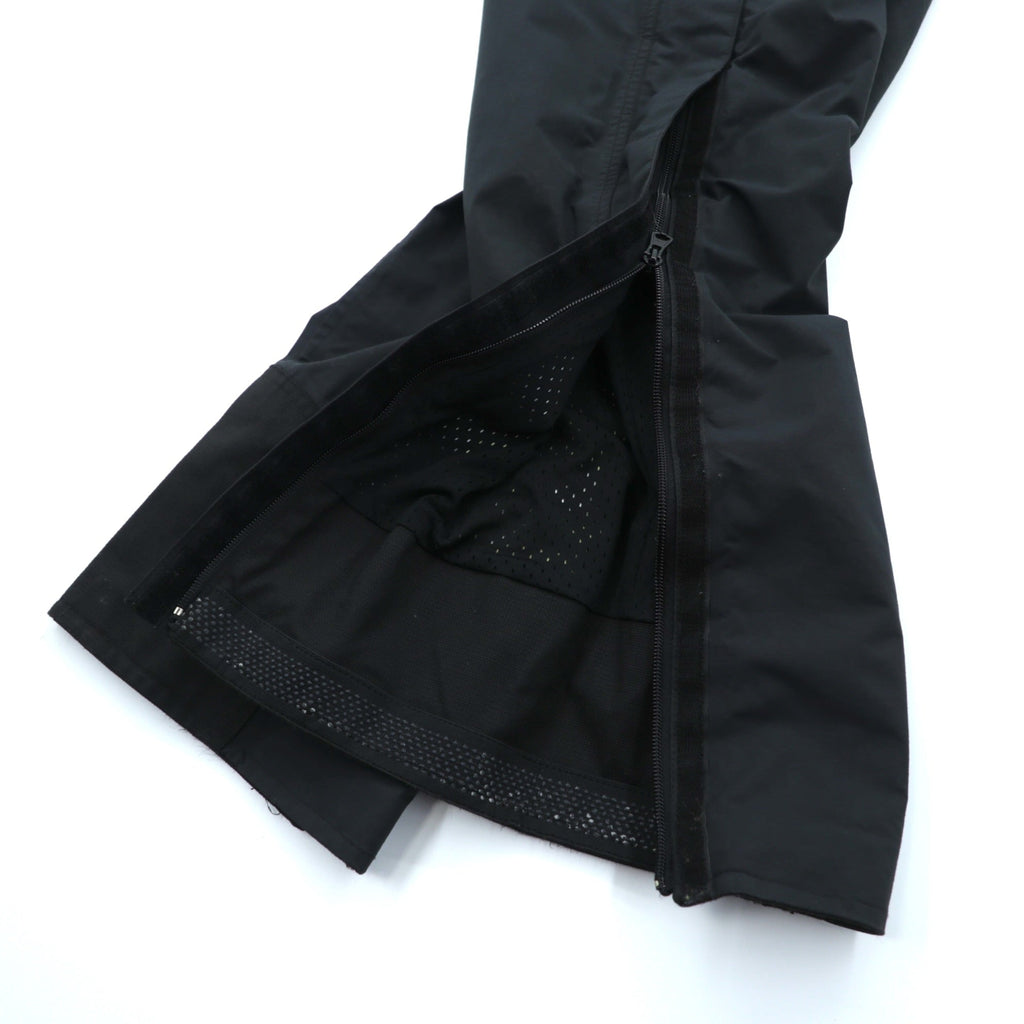 Lafuma 90s GORE-TEX Outdoor Overpants M Black Waterproof Drawcord Made in Hungary