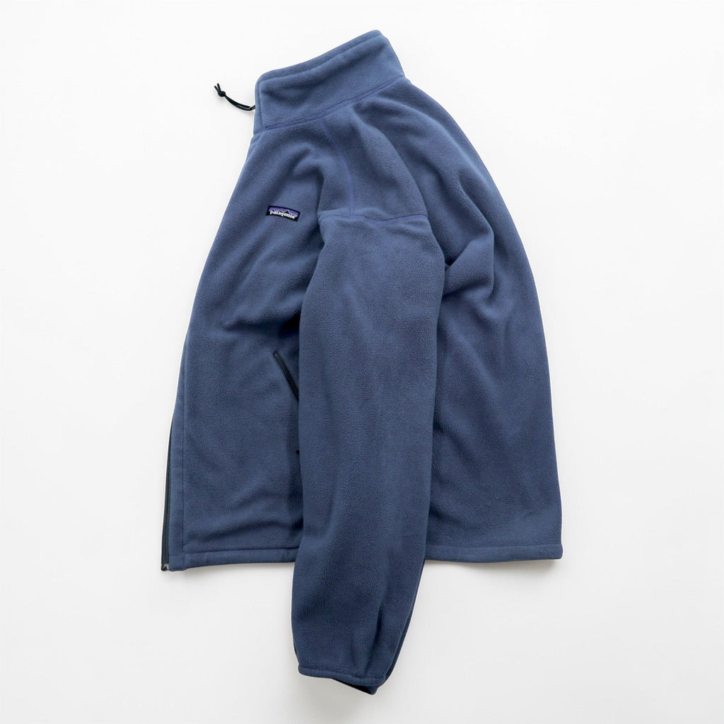 Patagonia 90s USA Synchilla SYNCHILLA Fleece Jacket Windproof Jacket M Blue Drawcord Big Size