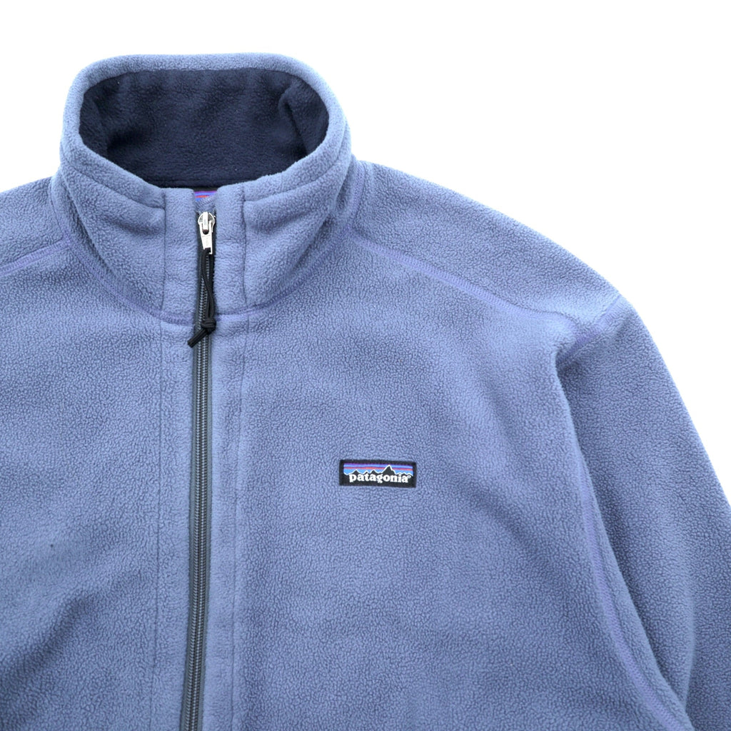 Patagonia 90s USA Synchilla SYNCHILLA Fleece Jacket Windproof Jacket M Blue Drawcord Big Size