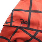 NIKE × Patta Cargo Pants S Red Check Stretch NRG Cargo Pant Webbing Belt AH6489-689