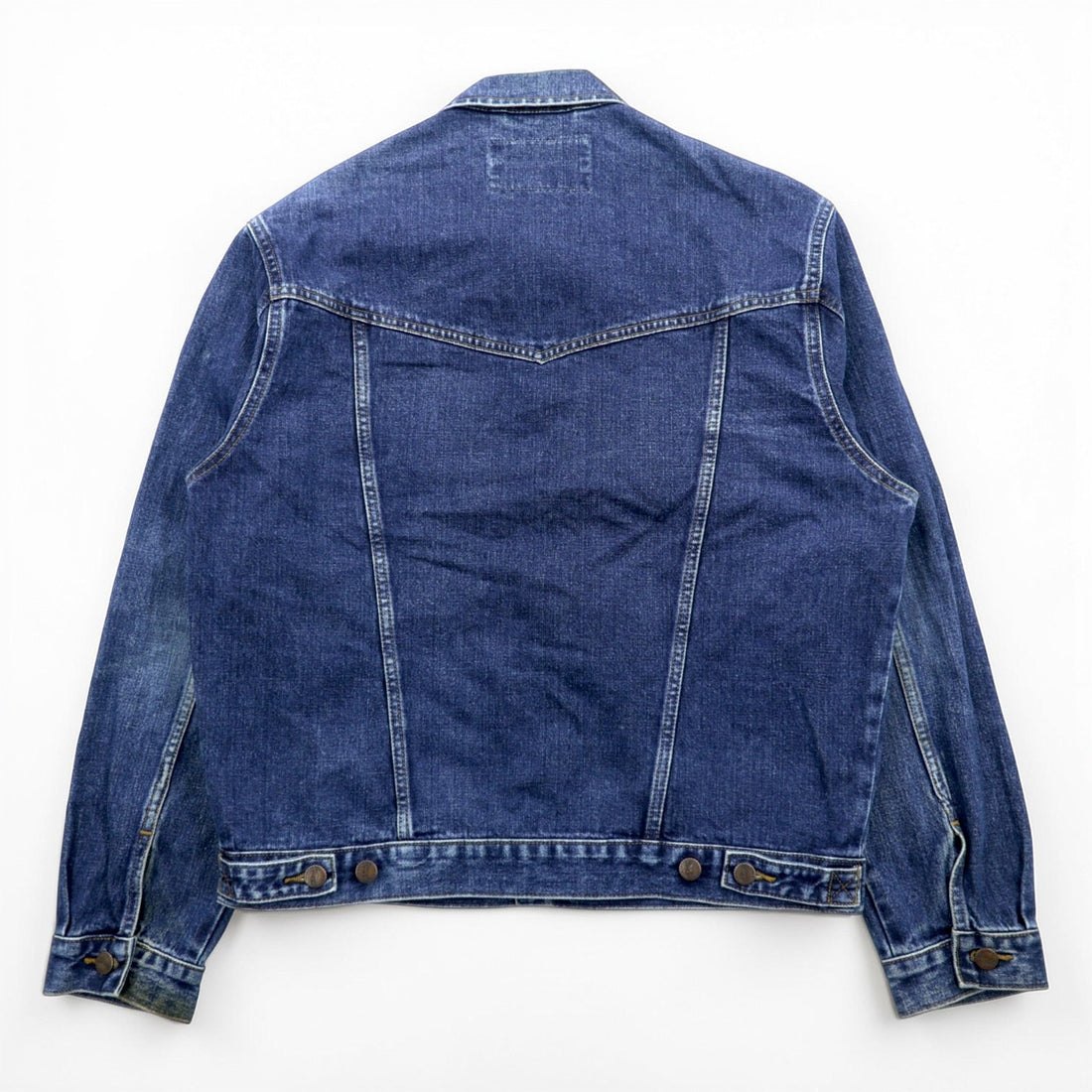 Wrangler 90年代 デニムジャケット Gジャン M インディゴ AUTHENTIC WESTERN 4ポケット