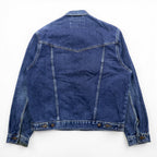 Wrangler 90年代 デニムジャケット Gジャン M インディゴ AUTHENTIC WESTERN 4ポケット