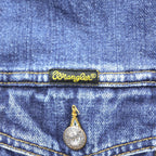 Wrangler 90年代 デニムジャケット Gジャン M インディゴ AUTHENTIC WESTERN 4ポケット