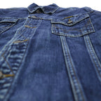 Wrangler 90年代 デニムジャケット Gジャン M インディゴ AUTHENTIC WESTERN 4ポケット