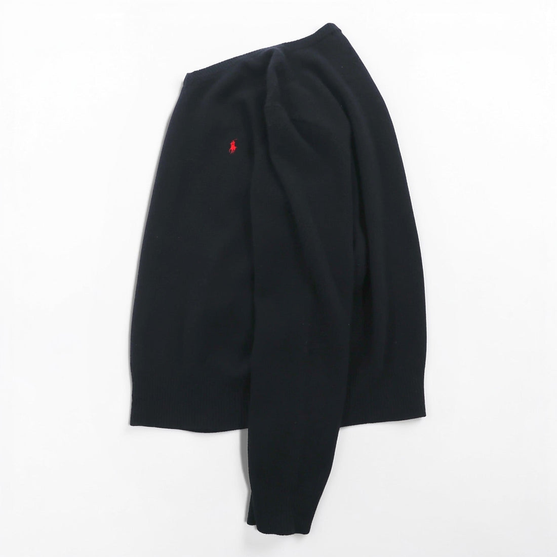 Polo Ralph Lauren 90s knit sweater, size L, Italian wool, with small pony embroidery