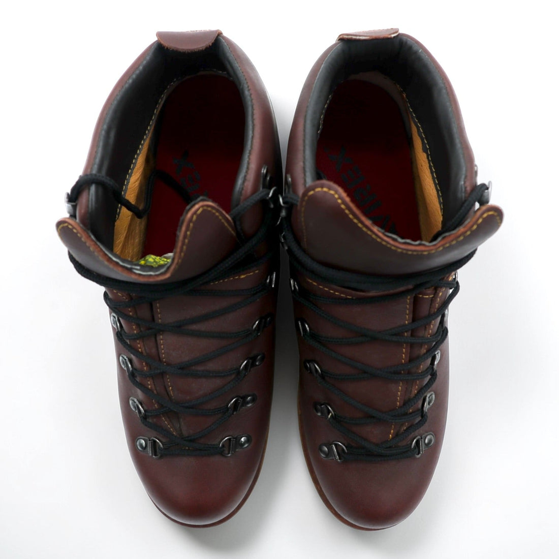 AVIREX Mountain Boots Lace-up Boots 27.5cm Brown Leather WILD CAT AV2900