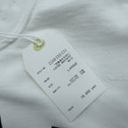 Sasquatchfabrix. ヴィンテージ加工 スウェット トレーナー L ホワイト 労働者を大切に VINTAGE SWEATSHIRT 22AW-CSS-004