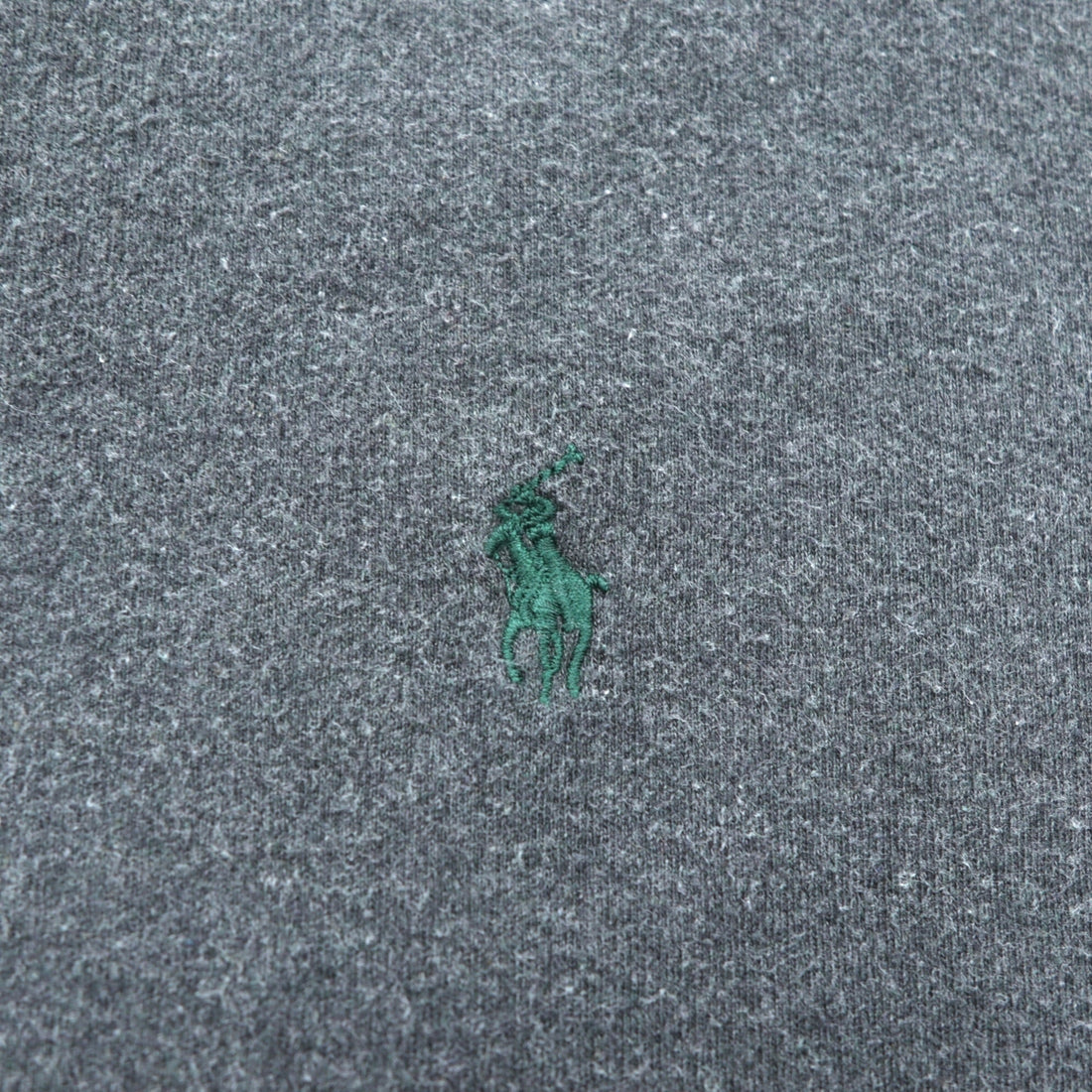 Polo Ralph Lauren 90年代 ポロシャツ ラガーシャツ 2XL グレー ペルー製 スモールポニー刺繍 ビッグサイズ