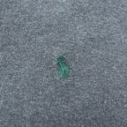 Polo Ralph Lauren 90年代 ポロシャツ ラガーシャツ 2XL グレー ペルー製 スモールポニー刺繍 ビッグサイズ