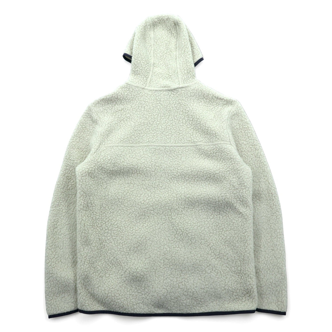 Patagonia レトロ パイル フーディー フリースジャケット L ベージュ ペリカン ジップパーカー 22806