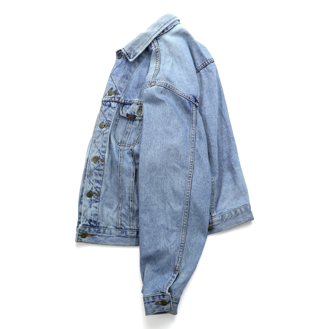 Lee 90s Vintage 701 RIDER JACKET Denim Jacket G Jean L Indigo UNION MADE JACKET 153436