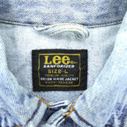 Lee 90s Vintage 701 RIDER JACKET Denim Jacket G Jean L Indigo UNION MADE JACKET 153436