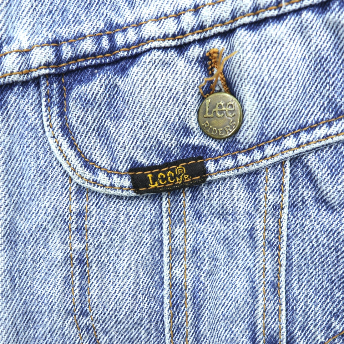 Lee 90s Vintage 701 RIDER JACKET Denim Jacket G Jean L Indigo UNION MADE JACKET 153436