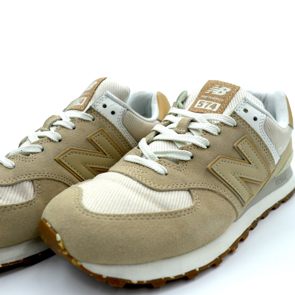 NEW BALANCE ML574AA2 Suede Sneakers 27cm Sand Beige ENCAP