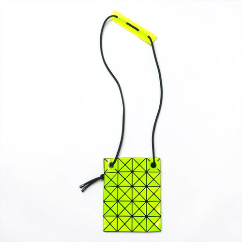 BAOBAO (ISSEY MIYAKE) Shoulder Bag Sacoche Pouch Yellow BB91-AG921 Made in Japan