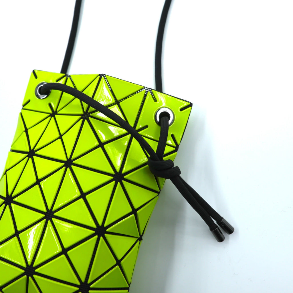 BAOBAO (ISSEY MIYAKE) Shoulder Bag Sacoche Pouch Yellow BB91-AG921 Made in Japan