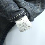 HOUSTON デニム プルオーバー シャツ L インディゴ USAコットン VINTAGE WASH ミリタリー 40696