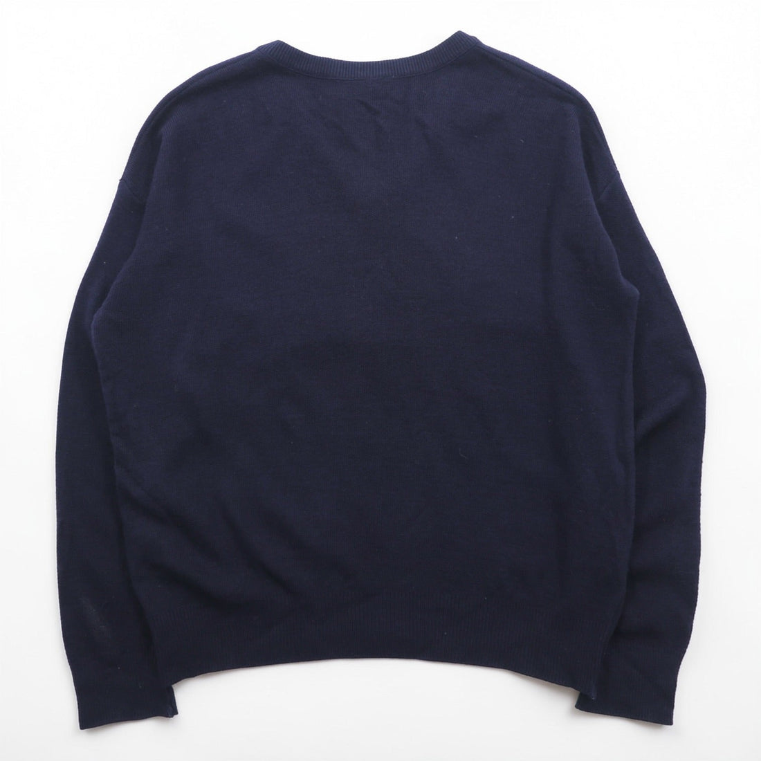 Vintage CHEMISE LACOSTE 80s Made in France V-neck knit sweater L French Lacoste