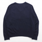 Vintage CHEMISE LACOSTE 80s Made in France V-neck knit sweater L French Lacoste