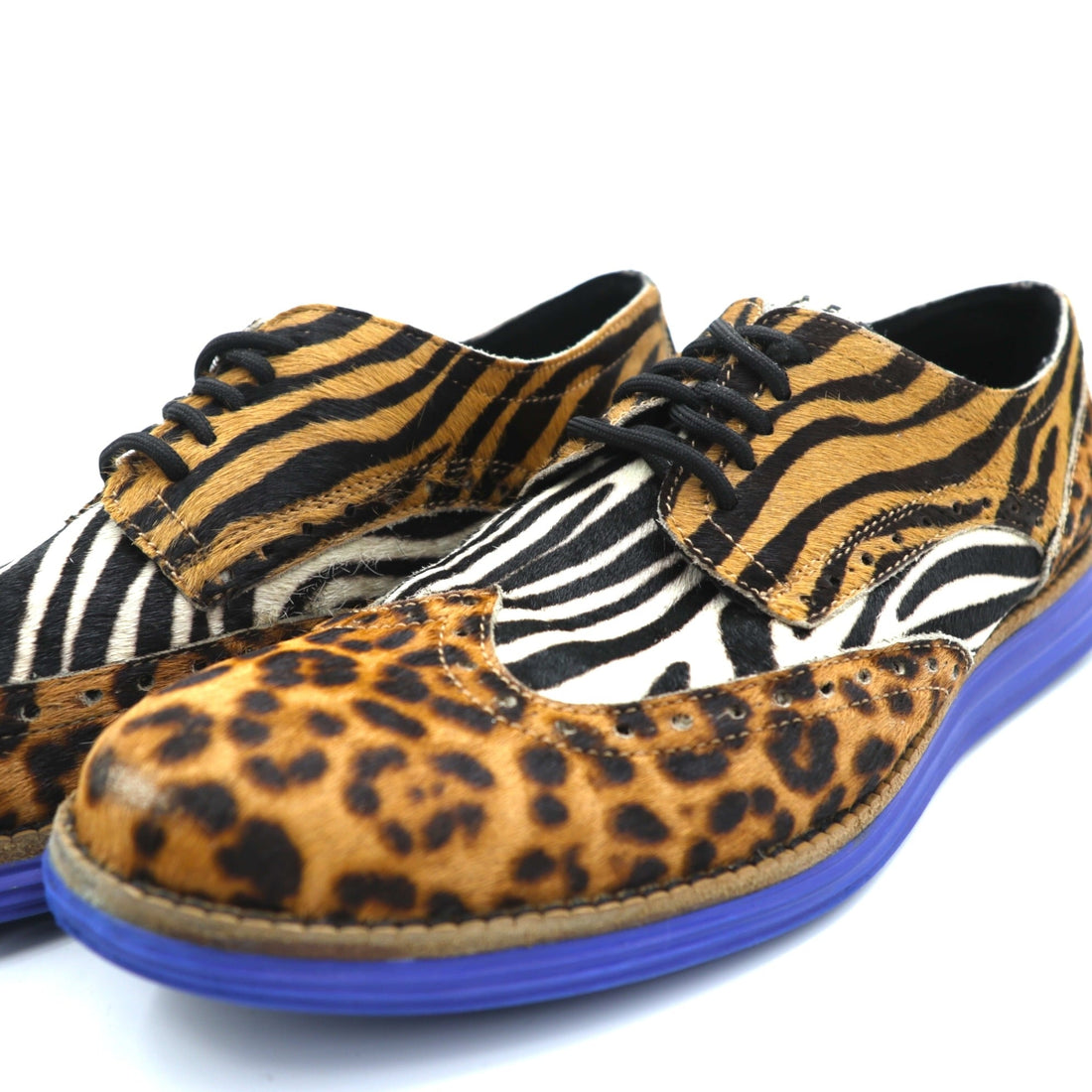 Cole Haan x atmos OriginalGrand Longwing Oxford Multi-Animal Print C36377 Size 8.5M