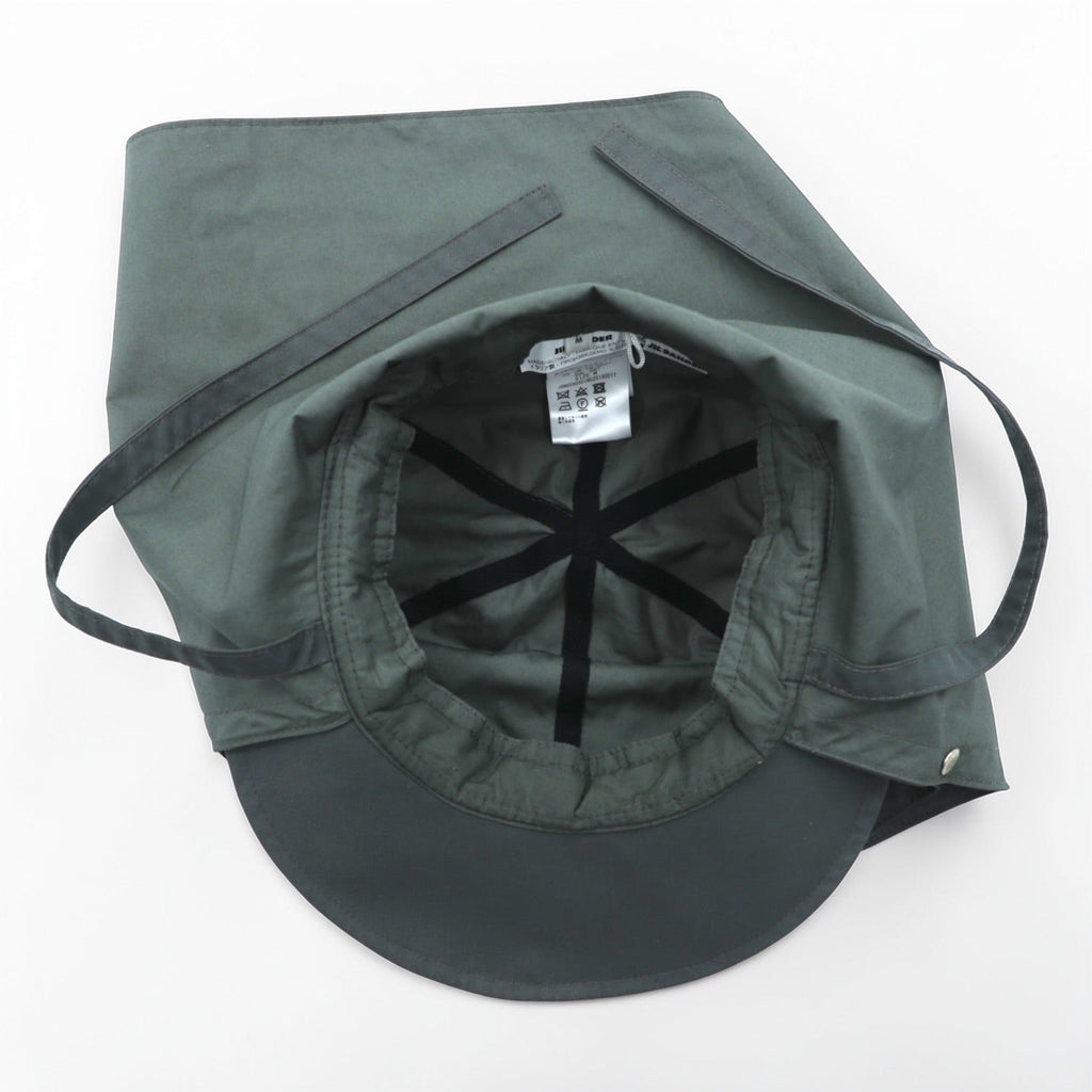 JIL SANDER イタリア製 2WAY キャップ Veiled Cap バラクラバ サンシェード ZS JM IM 0001