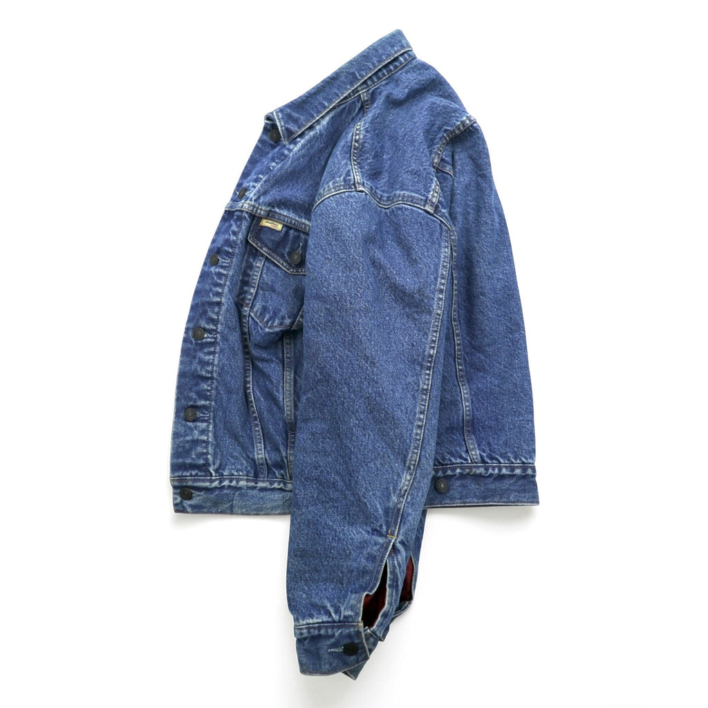 Levi Strauss 2000s Flannel-Lined Denim Jacket, Size Small, 909014518