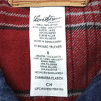 Levi Strauss 2000s Flannel-Lined Denim Jacket, Size Small, 909014518