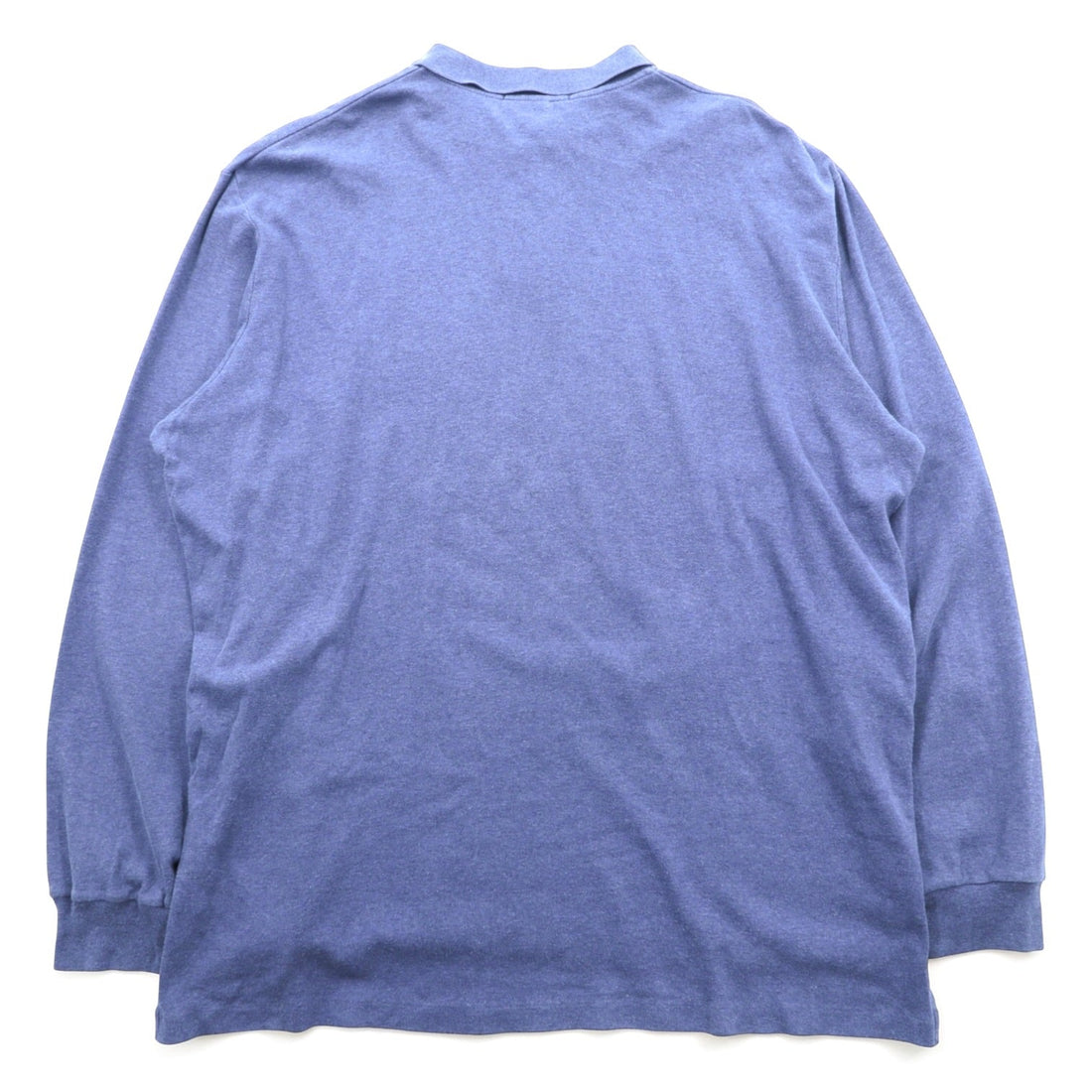 Polo Ralph Lauren 90s Long Sleeve Rugby Shirt, Sizes XXL Made in Peru, Small Pony Embroidery