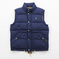Polo Ralph Lauren White Duck Puffer Vest M with Small Pony Embroidery