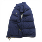 Polo Ralph Lauren White Duck Puffer Vest M with Small Pony Embroidery