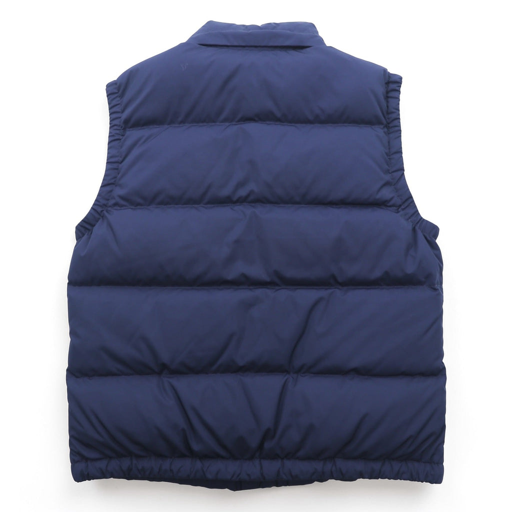 Polo Ralph Lauren White Duck Puffer Vest M with Small Pony Embroidery
