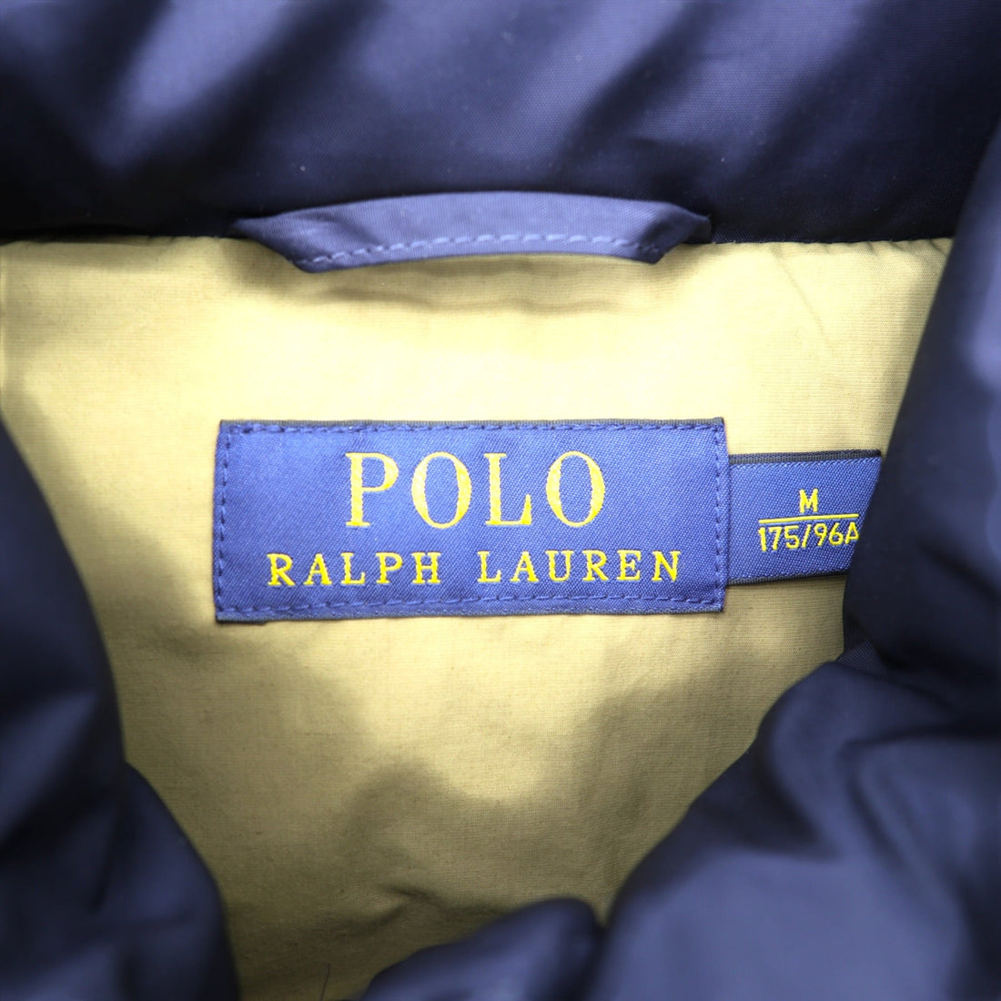 Polo Ralph Lauren White Duck Puffer Vest M with Small Pony Embroidery