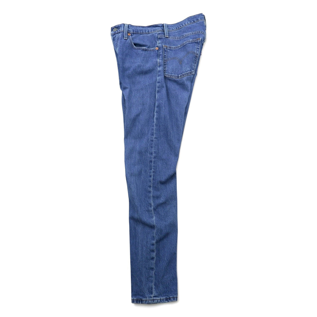 Levi's 501 ビッグE デニムパンツ ジーンズ L インディゴ CROP JAZZ POP レザーパッチ ボタンフライ PREMIUM トルコ製 36200-0225