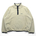 L.L.Bean 80s Snap-T Fleece Jacket, Size XL, with Cursive Logo and Embroidered Logo