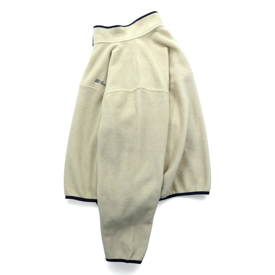 L.L.Bean 80s Snap-T Fleece Jacket, Size XL, with Cursive Logo and Embroidered Logo