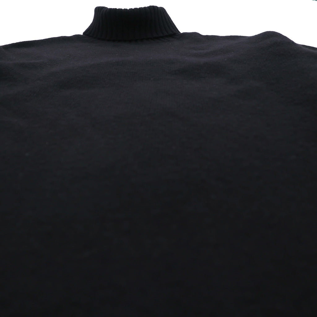 HUGO BOSS turtleneck knit sweater, size XL and up, made of virgin wool