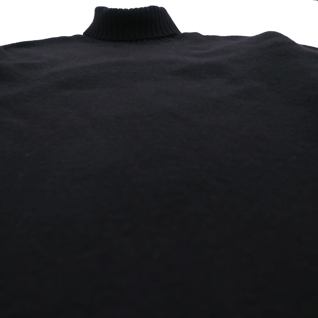 HUGO BOSS turtleneck knit sweater, size XL and up, made of virgin wool