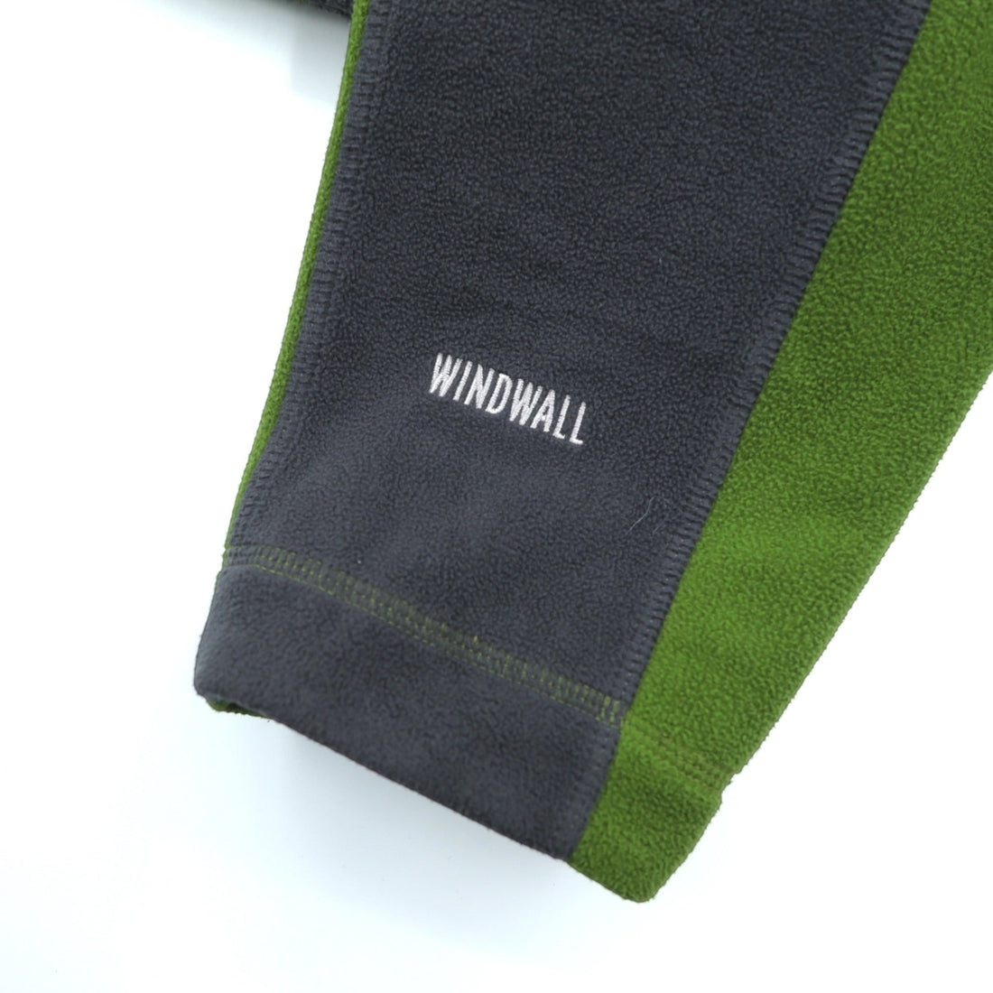 THE NORTH FACE ウィンドウォール WINDWALL フリースジャケット XL ドローコード カーキ バイカラー フルジップ US規格