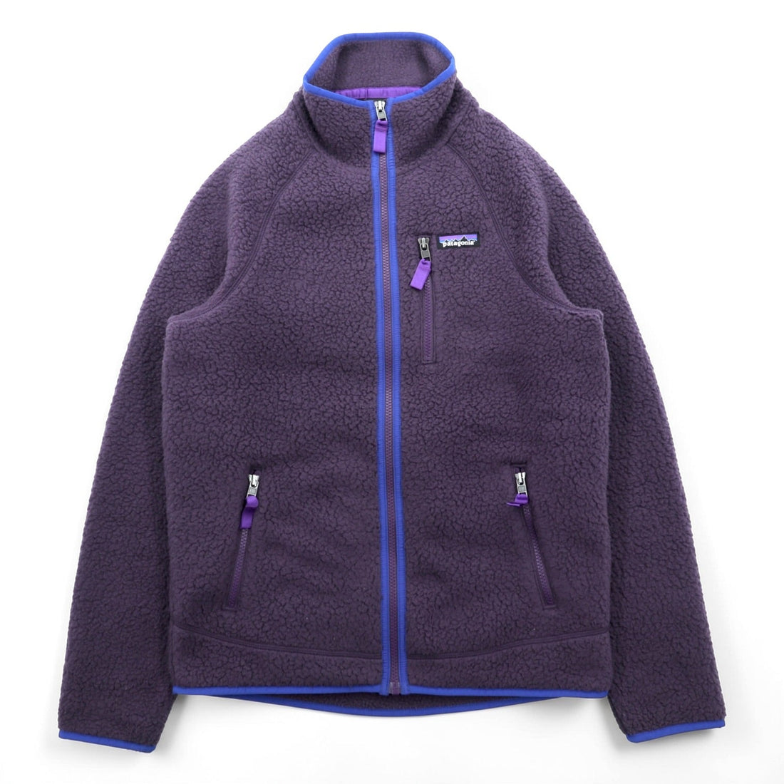 Patagonia Men's Retro Pile Jacket Piton Purple Fleece FA20 S STY22801 PTPL