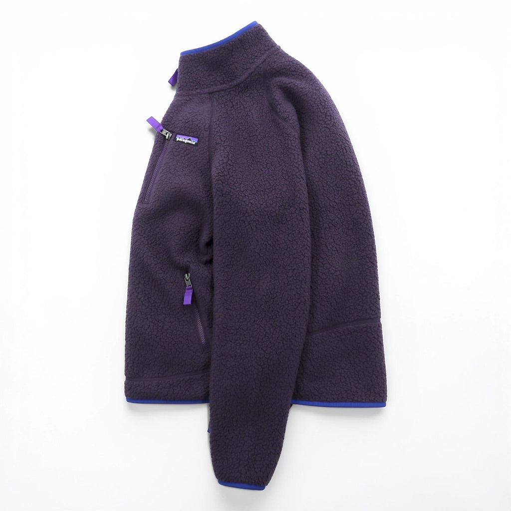 Patagonia Men's Retro Pile Jacket Piton Purple Fleece FA20 S STY22801 PTPL