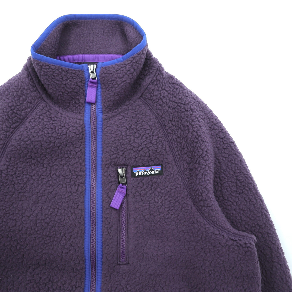 Patagonia Men's Retro Pile Jacket Piton Purple Fleece FA20 S STY22801 PTPL