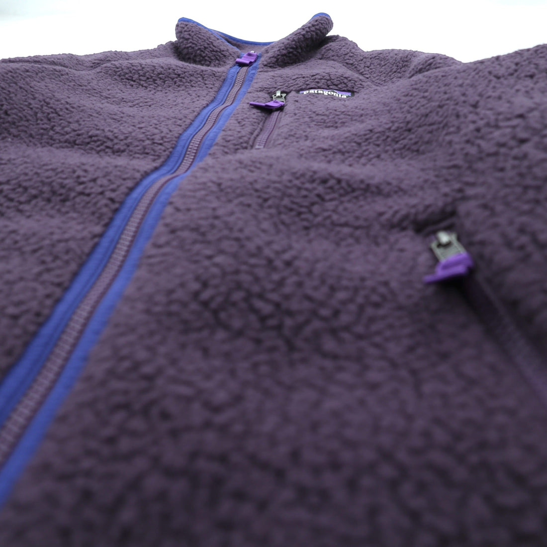 Patagonia Men's Retro Pile Jacket Piton Purple Fleece FA20 S STY22801 PTPL