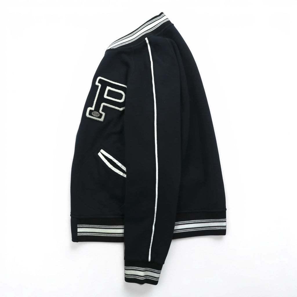 Polo Ralph Lauren レタード スタジャン スウェット L ブラック ワッペン P リブライン
