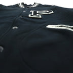 Polo Ralph Lauren レタード スタジャン スウェット L ブラック ワッペン P リブライン