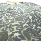 HUGO BOSS 90s Vintage Polo Knit Sweater XL - Twenty, Paisley Pattern