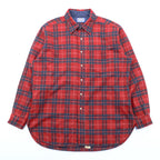 PENDLETON 70年代 USA製 ヴィンテージ ウール フランネルシャツ XL チェック 胸ポケット