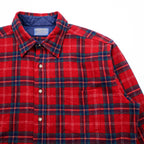 PENDLETON 70年代 USA製 ヴィンテージ ウール フランネルシャツ XL チェック 胸ポケット